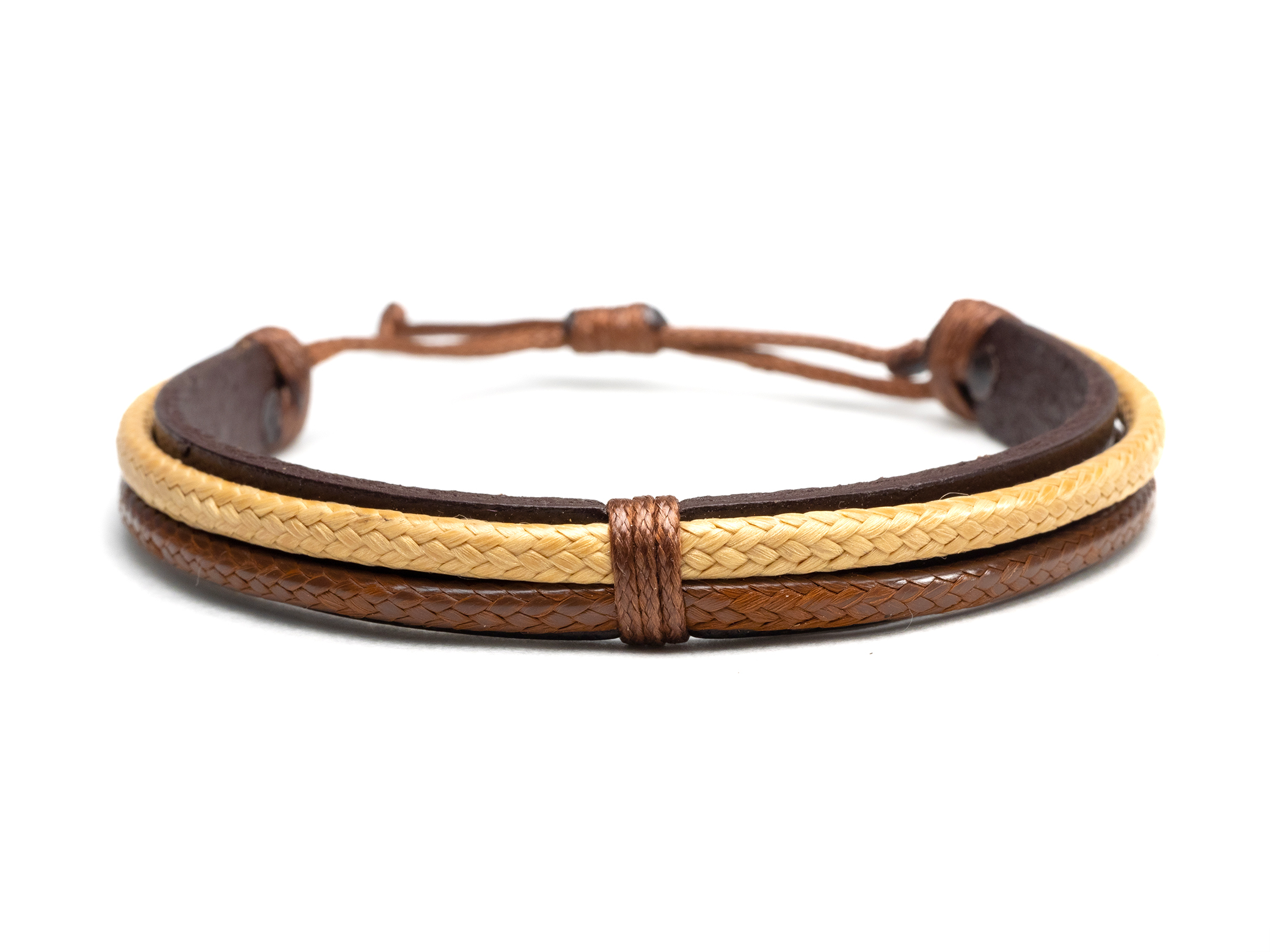 CrisFeather ManChoice bratara piele neagra barbati