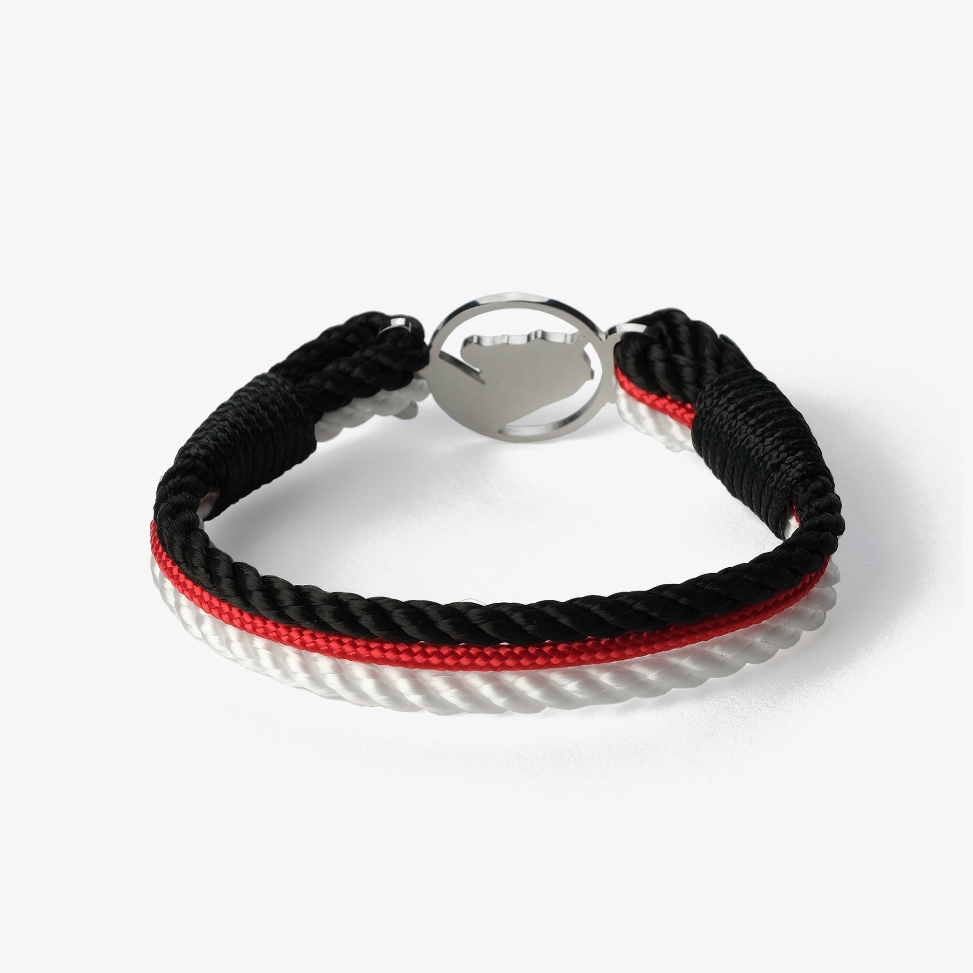 Old Skipper Serene Horizons bratara sfoara cal negru-rosu