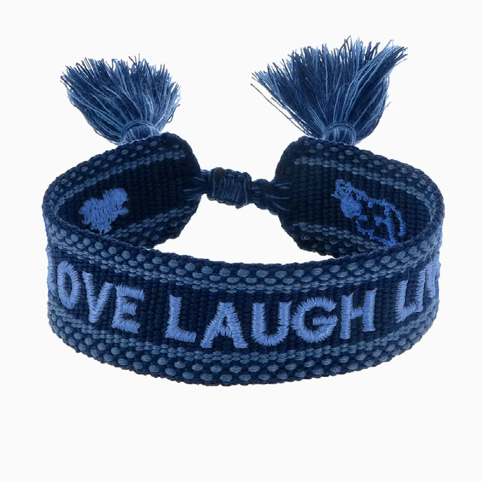 Engelsrufer Love Laugh Live brățară bumbac