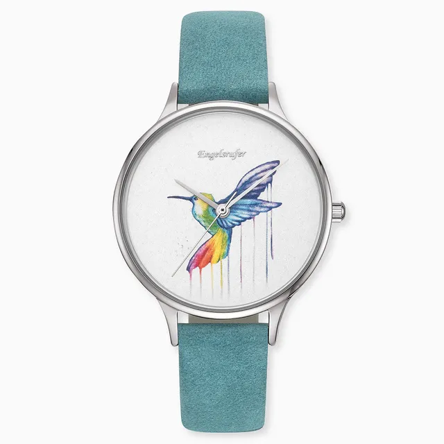 Engelsrufer Colibri ceas damă turcoaz cu sidef