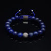 dualstax Barbati Lapis bratara lapis lazuli 8mm reglabila