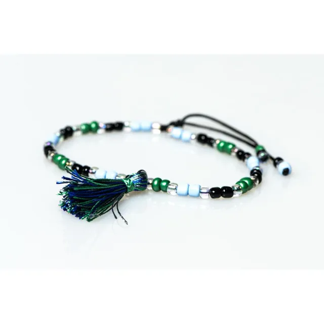 CrisFeather Accesorii Gaby bratara picior verde