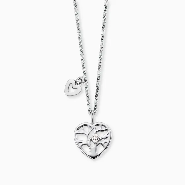 Herzengel Tree of Life colier copii oțel zirconia