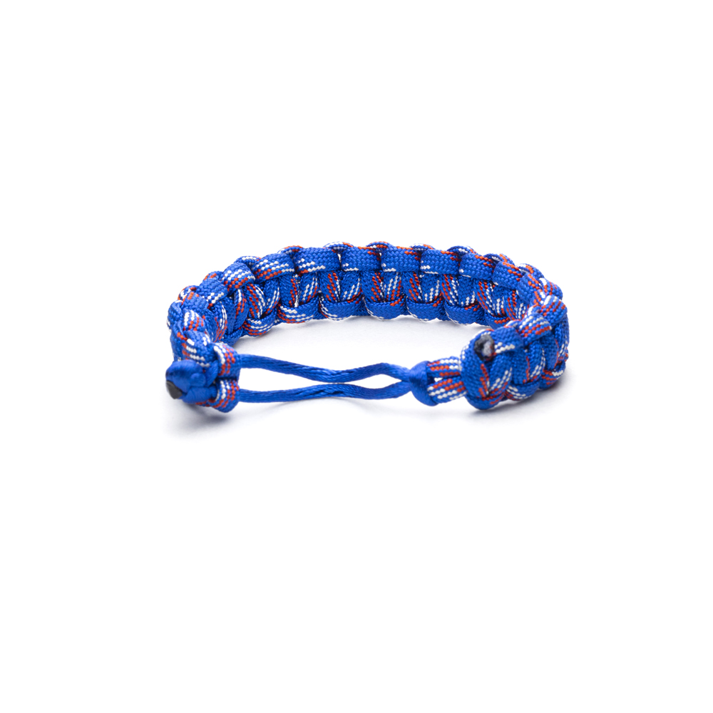 CrisFeather Waves brățară paracord bărbați albastru 2m