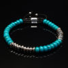 Dualstax Turqoise bratara turcoaz 7mm cadou