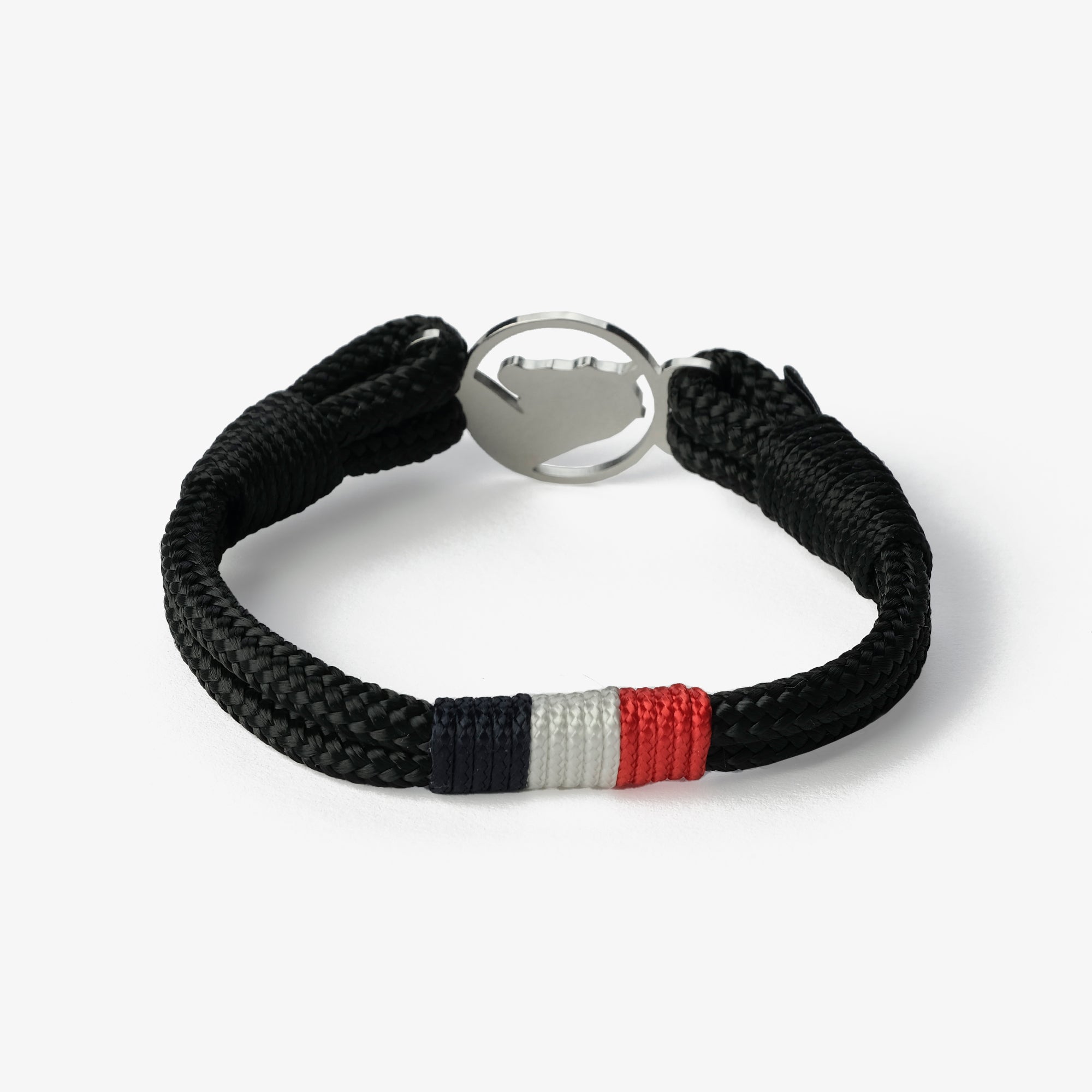 Old Skipper Maritime Fusion bratara snur cal negru-bleumarin