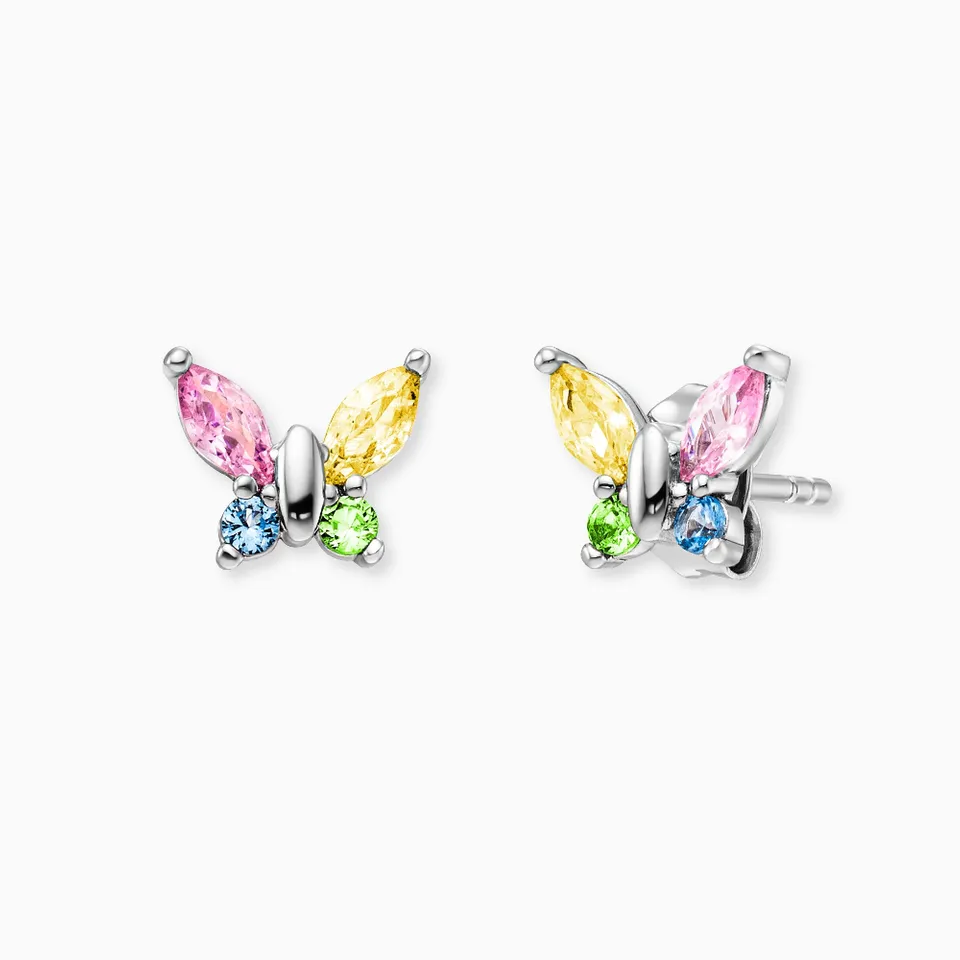 Engelsrufer Herzengel cercei fluture multicolor