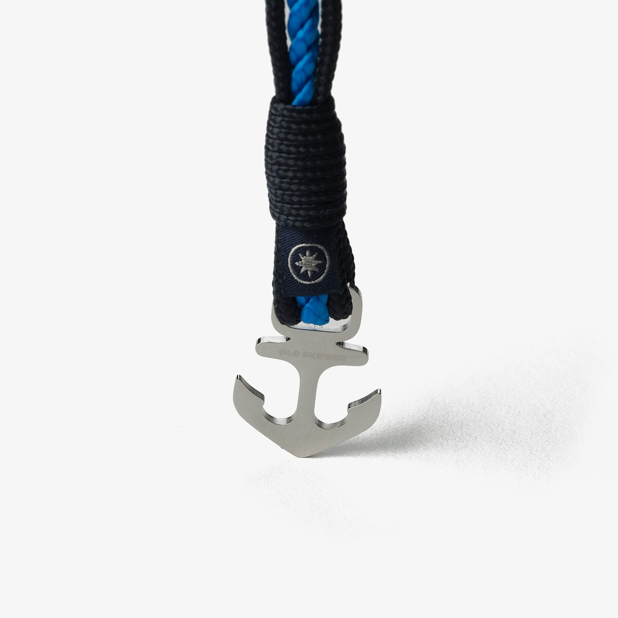 Old Skipper Oceanic Anchor brățară ancoră albastru bleumarin