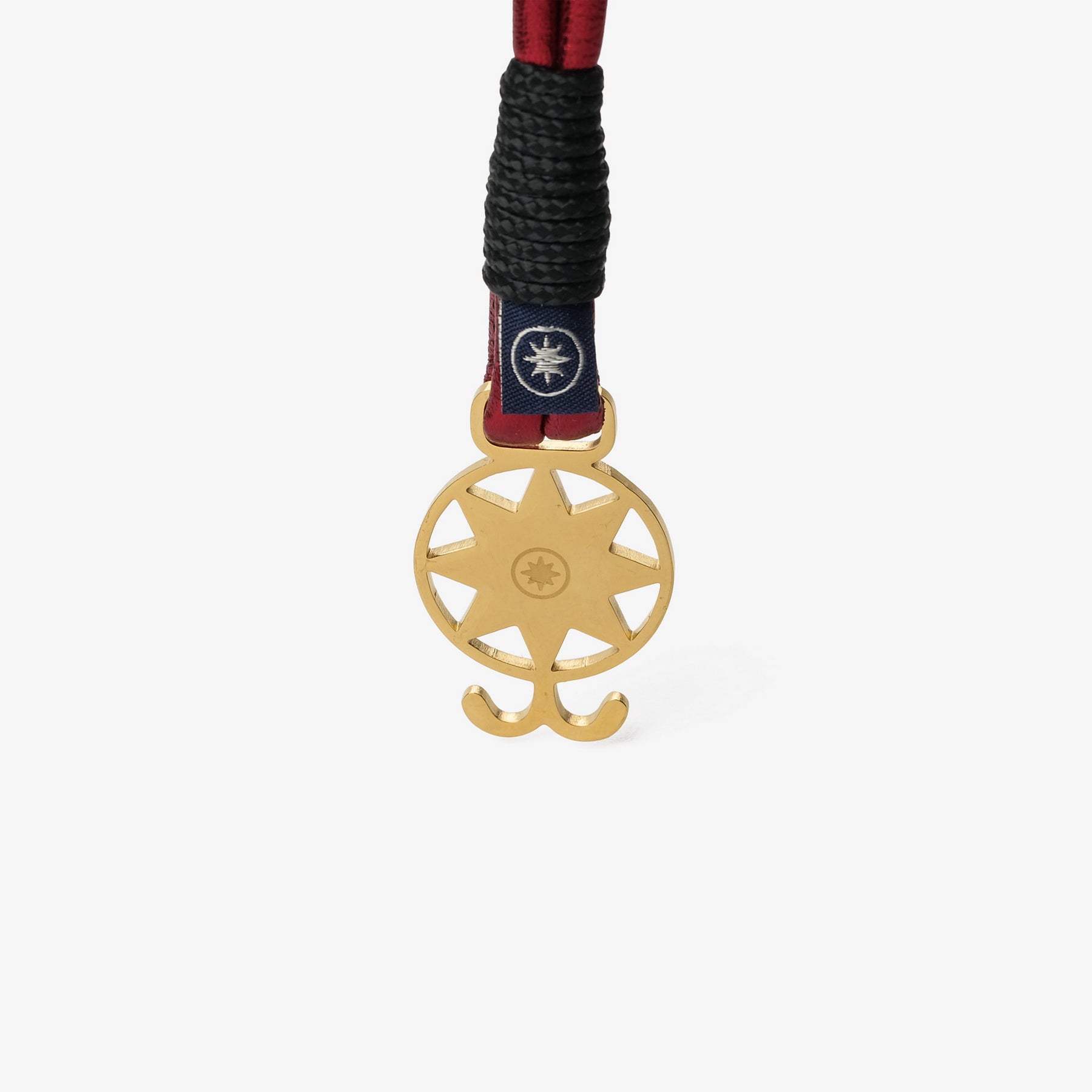 Brățară piele Old Skipper NPMLB-908NSG North Star portocalie