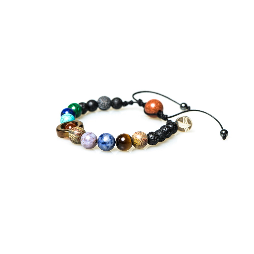 CrisFeather Solar System bratara chakra cristale