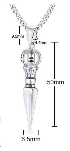 Dualstax Lantisor Phurba Otel Inoxidabil 40cm