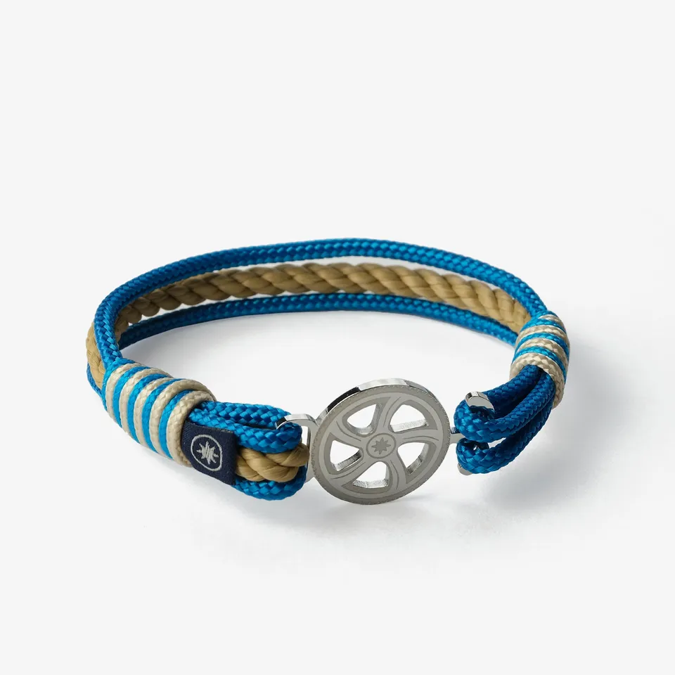 Old Skipper Ocean Breeze bratara bleu-bej