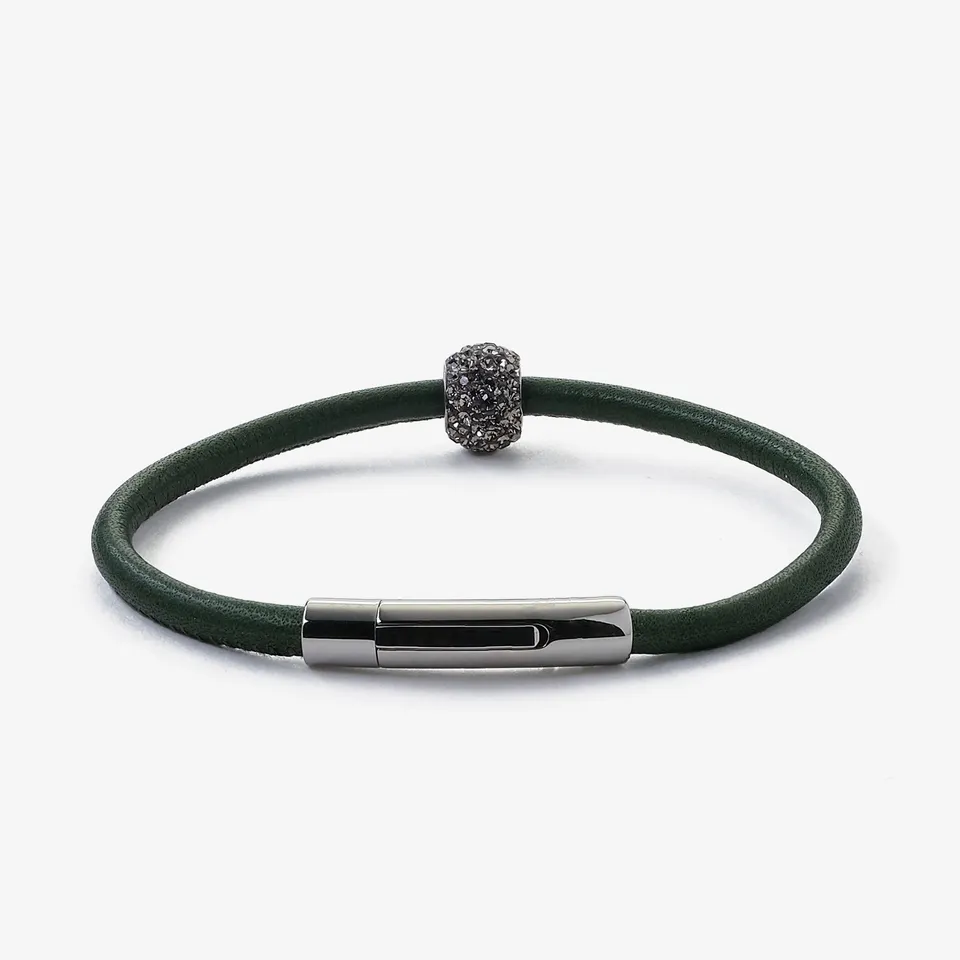 Old Skipper NPRSLB-944-TUBE-SILVER bratara deluxe gri diamant