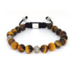 Dualstax Silver Tiger Eye brățară ochi de tigru argint