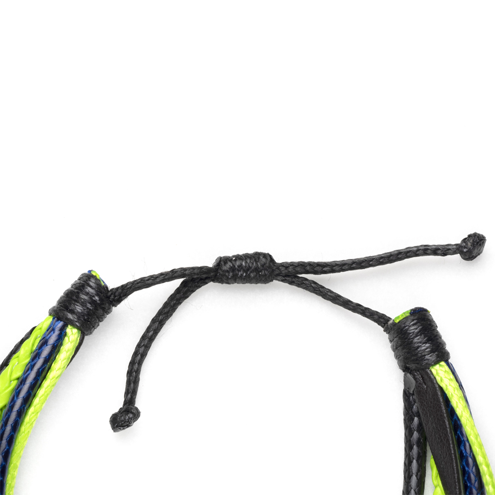 CrisFeather Gregory bratara piele neagra barbati