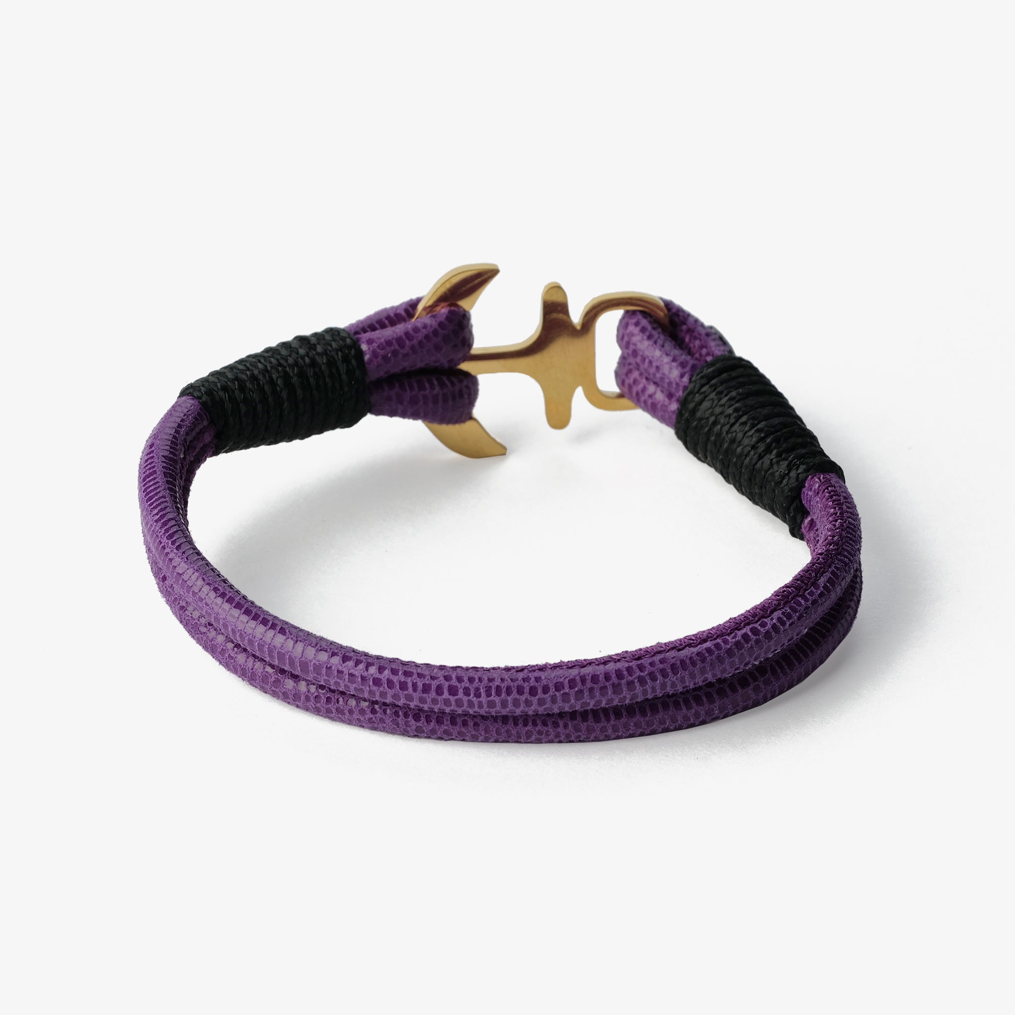 Old Skipper Violet Horizon bratara nappa mov-negru M