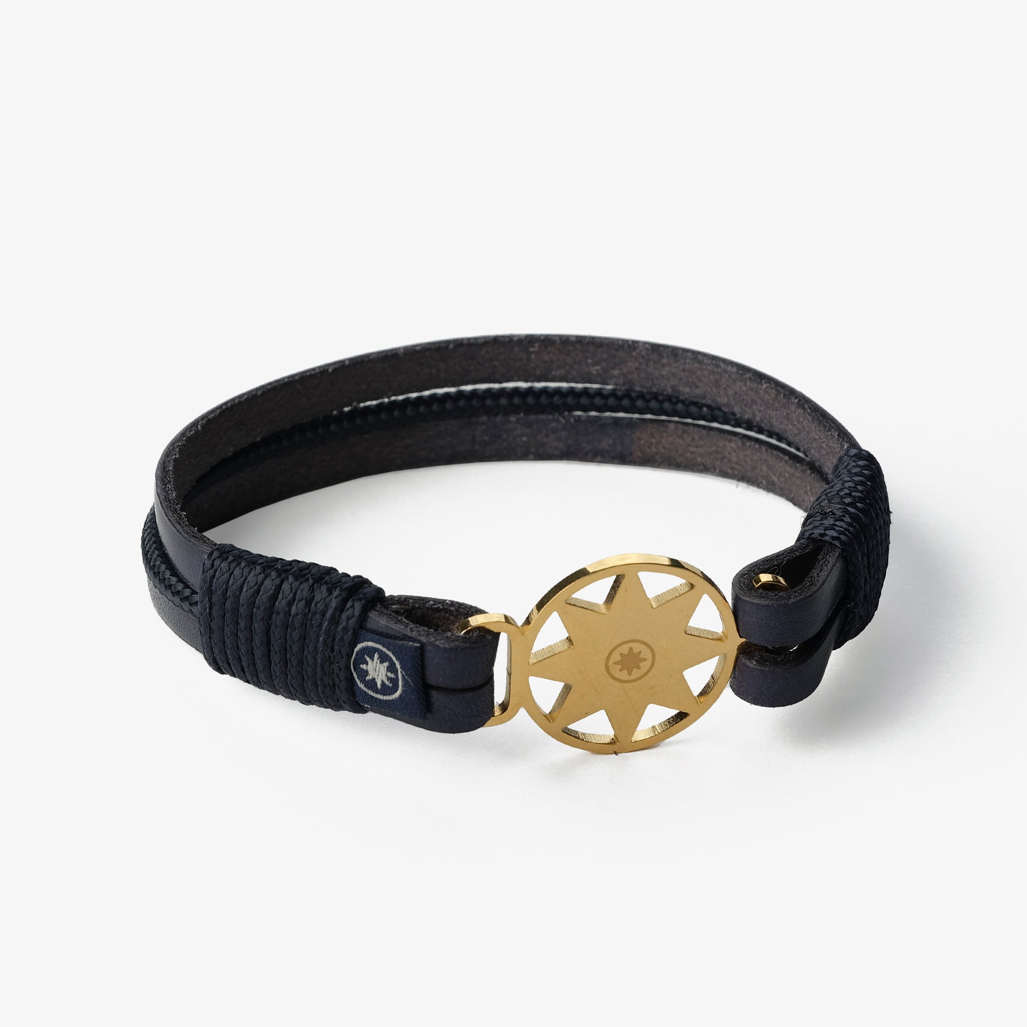 Old Skipper Jack Tar Golden brățară Elice negru-auriu