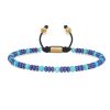 Dualstax Lapis Lazuli bratara turcoaz 4mm
