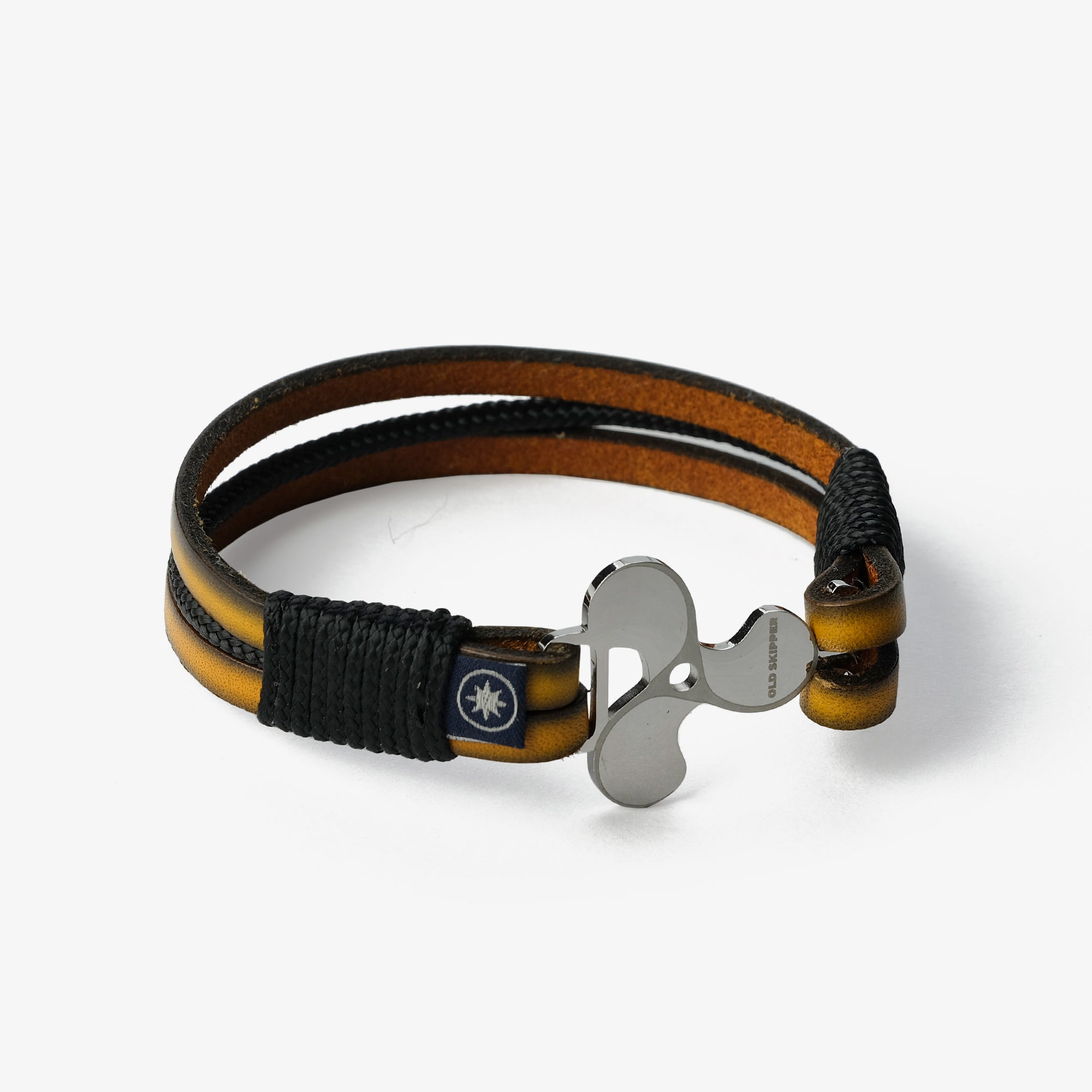 Old Skipper Royal Bee brățară Horse galbenă din piele