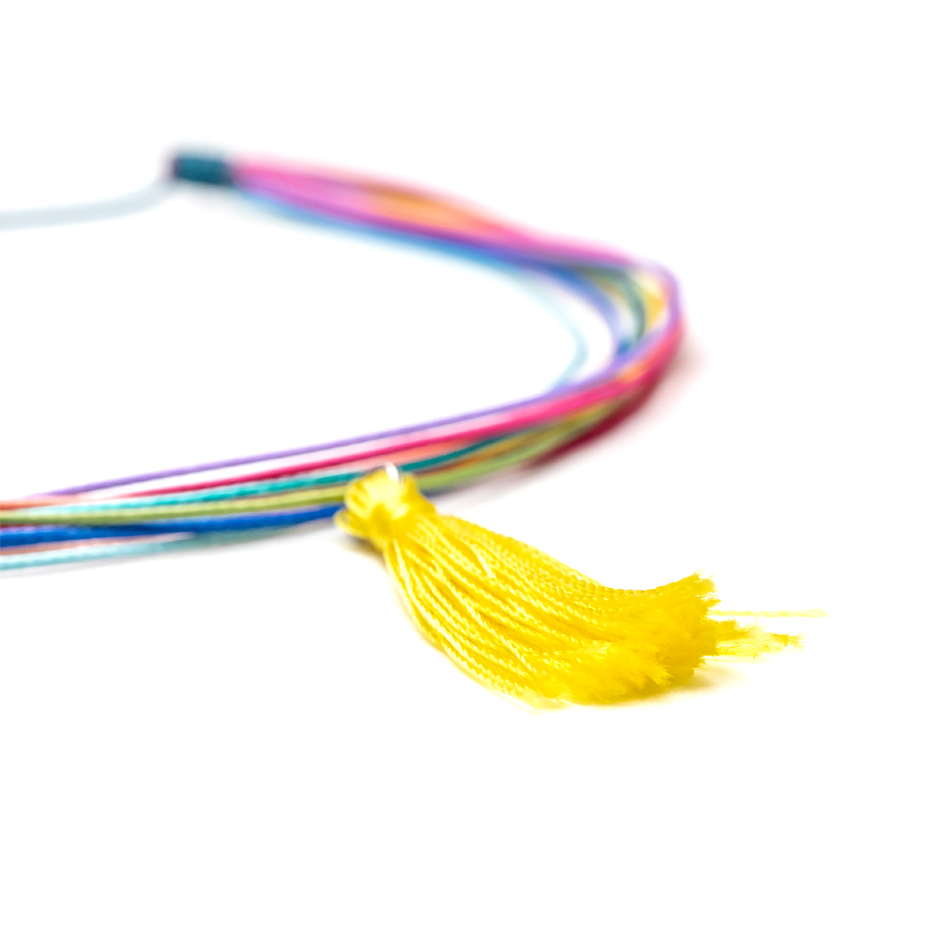 CrisFeather Olly brățară gleznă multicoloră waterproof
