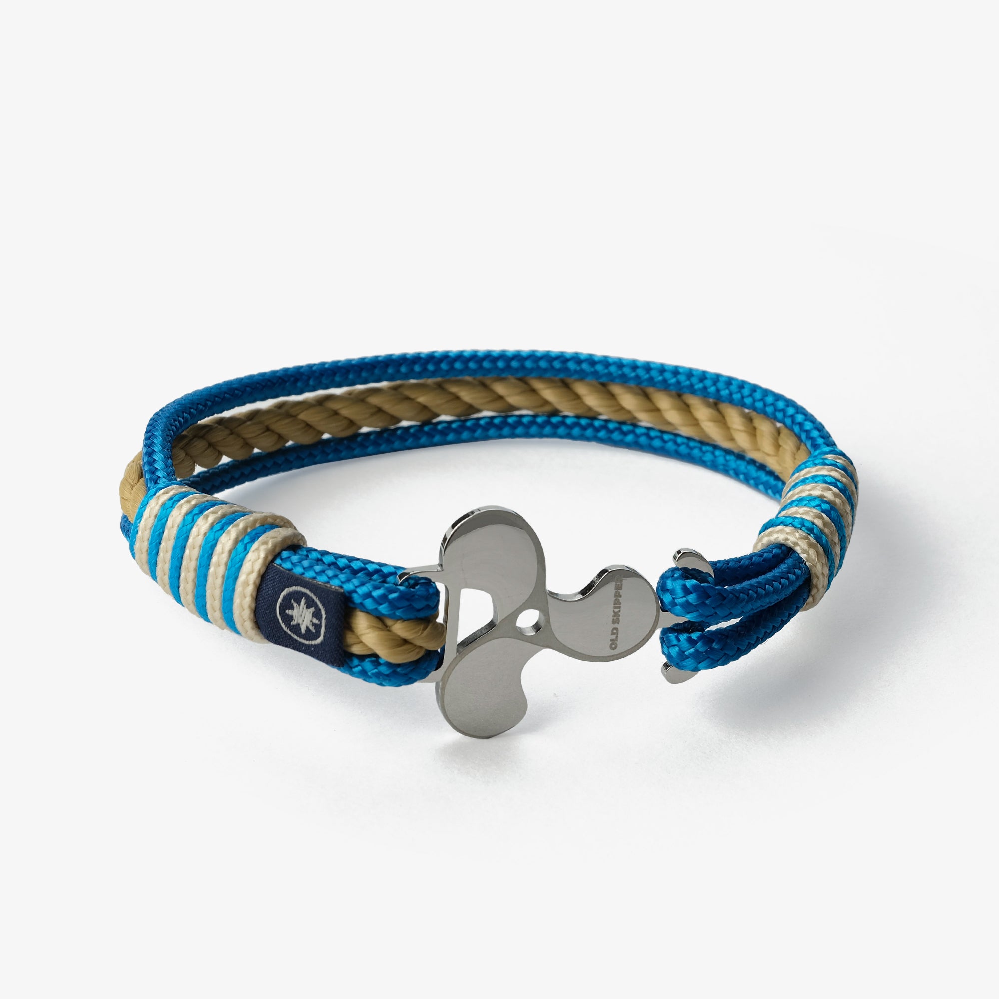 Old Skipper Ocean Breeze bratara bleu-bej