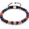 DualStax Multicolor bratara barbat 6 mm reglabila