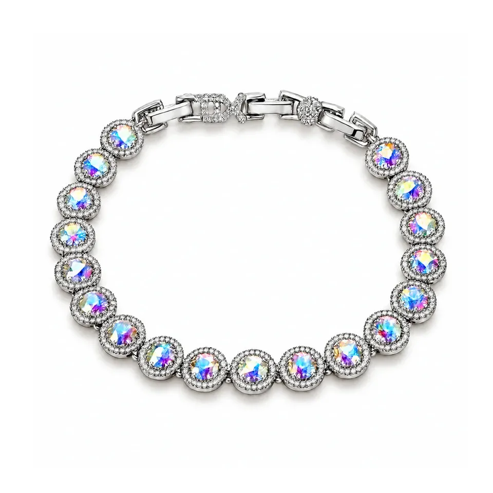 Rafini Angel Rainbow brățară oțel 15,5+3 cm