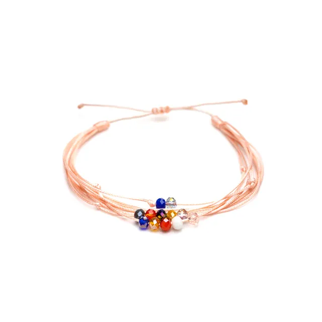 CrisFeather CrystalSkin brățară damă nude rose waterproof