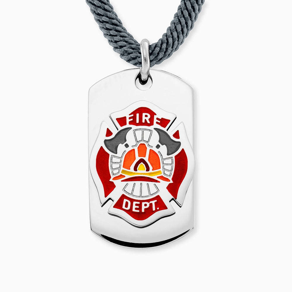 Engelsrufer Herzengel Feuerwehr colier copii otel 40-48 cm