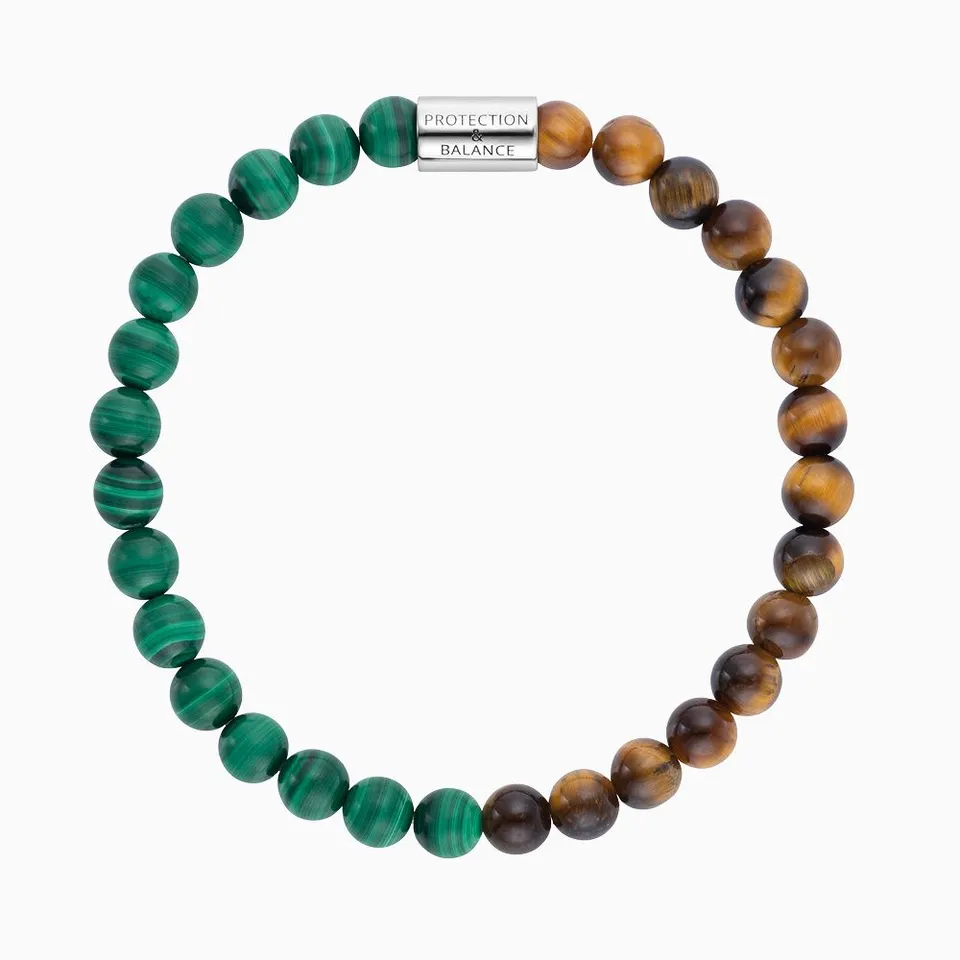 Engelsrufer Power Stone bratara argint malachit