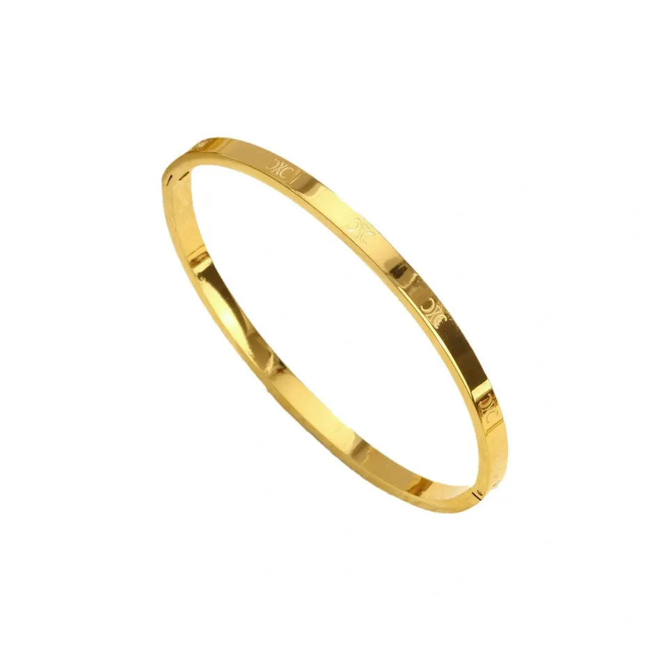 Rafini Golden Eclipse brățară aur 18K ajustabilă