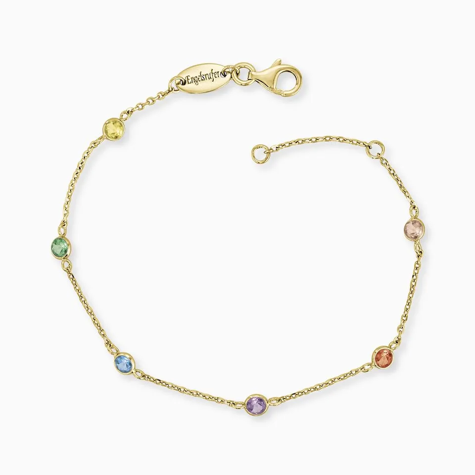 Engelsrufer Moonlight bratara argint multicolor aurie