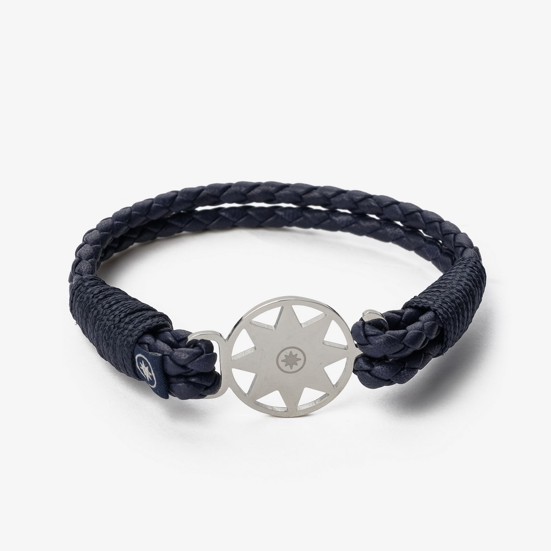 Old Skipper Deep Sea Anchor brățară bleumarin împletită