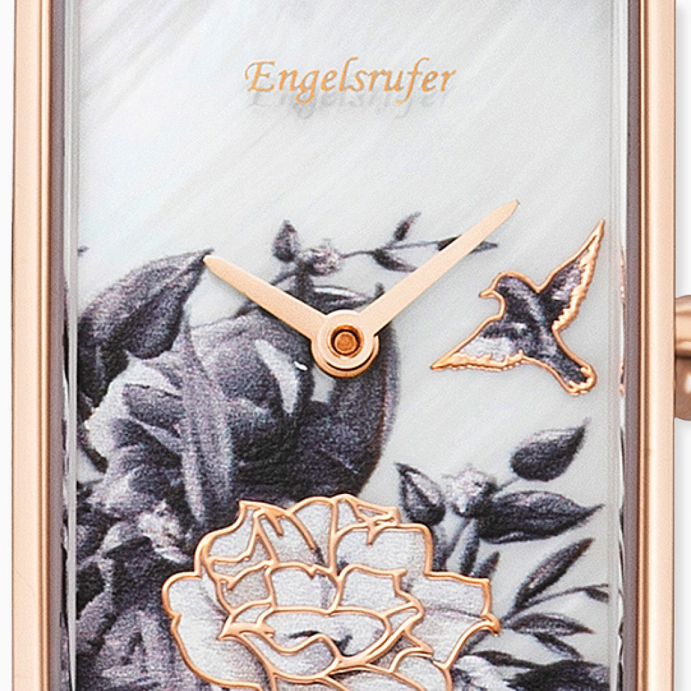 Engelsrufer Romantic Garden Blume ceas dama maro sidef