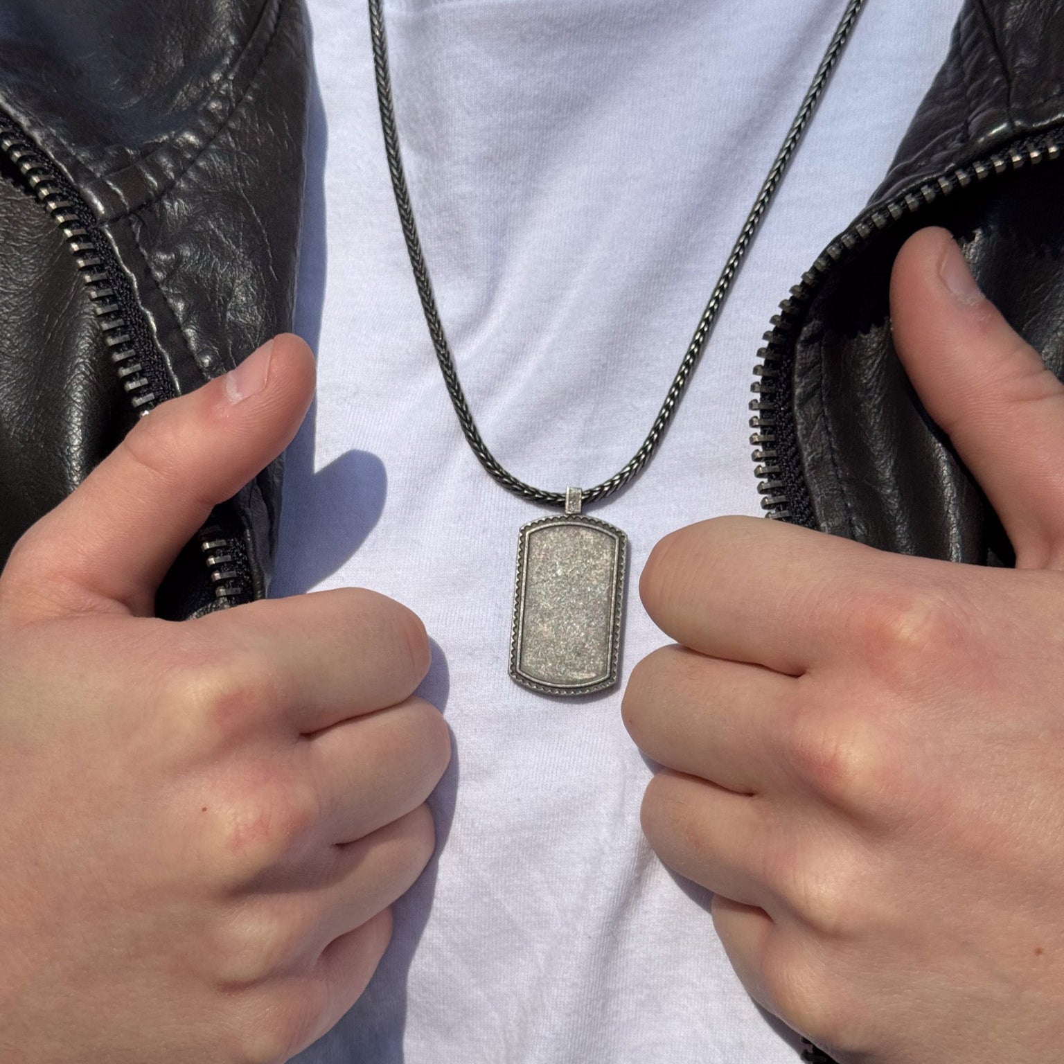 Frank 1967 Dog Tag lănțișor oțel 70 cm