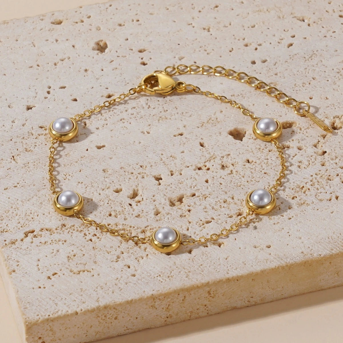 Rafini Timeless Pearl Shine set bijuterii perlă