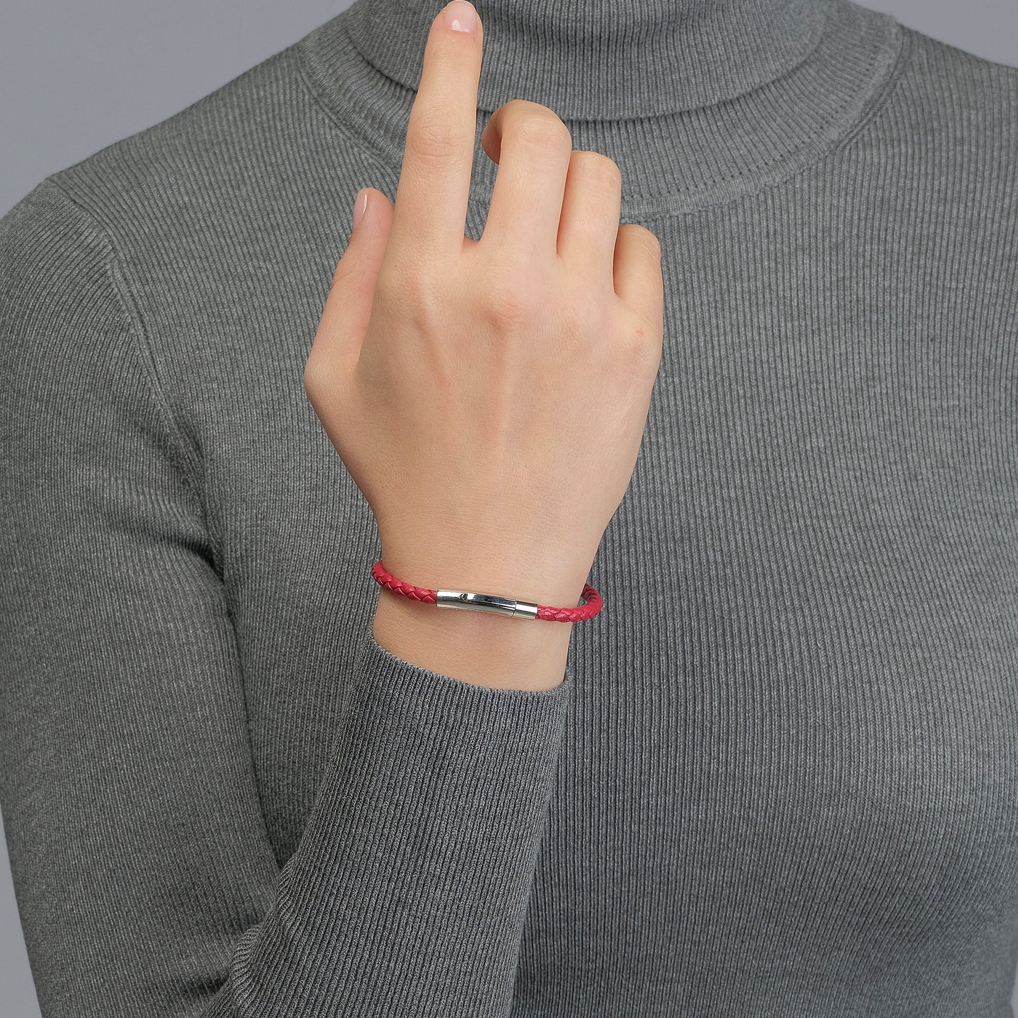 Old Skipper NPRBLB-826 brățară tub argintiu deluxe