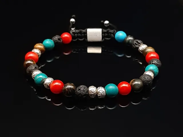 Dualstax Tropicana bratara multicolor reglabila