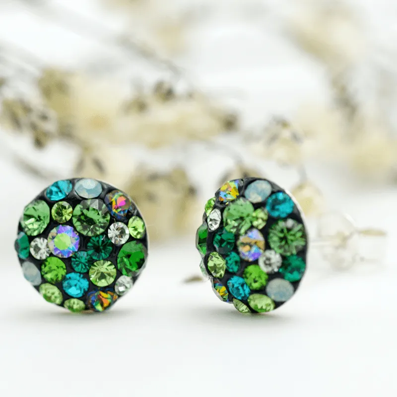 Margeluta.dincristal Mini Chaton Ball cercei argint șurub 0,8mm