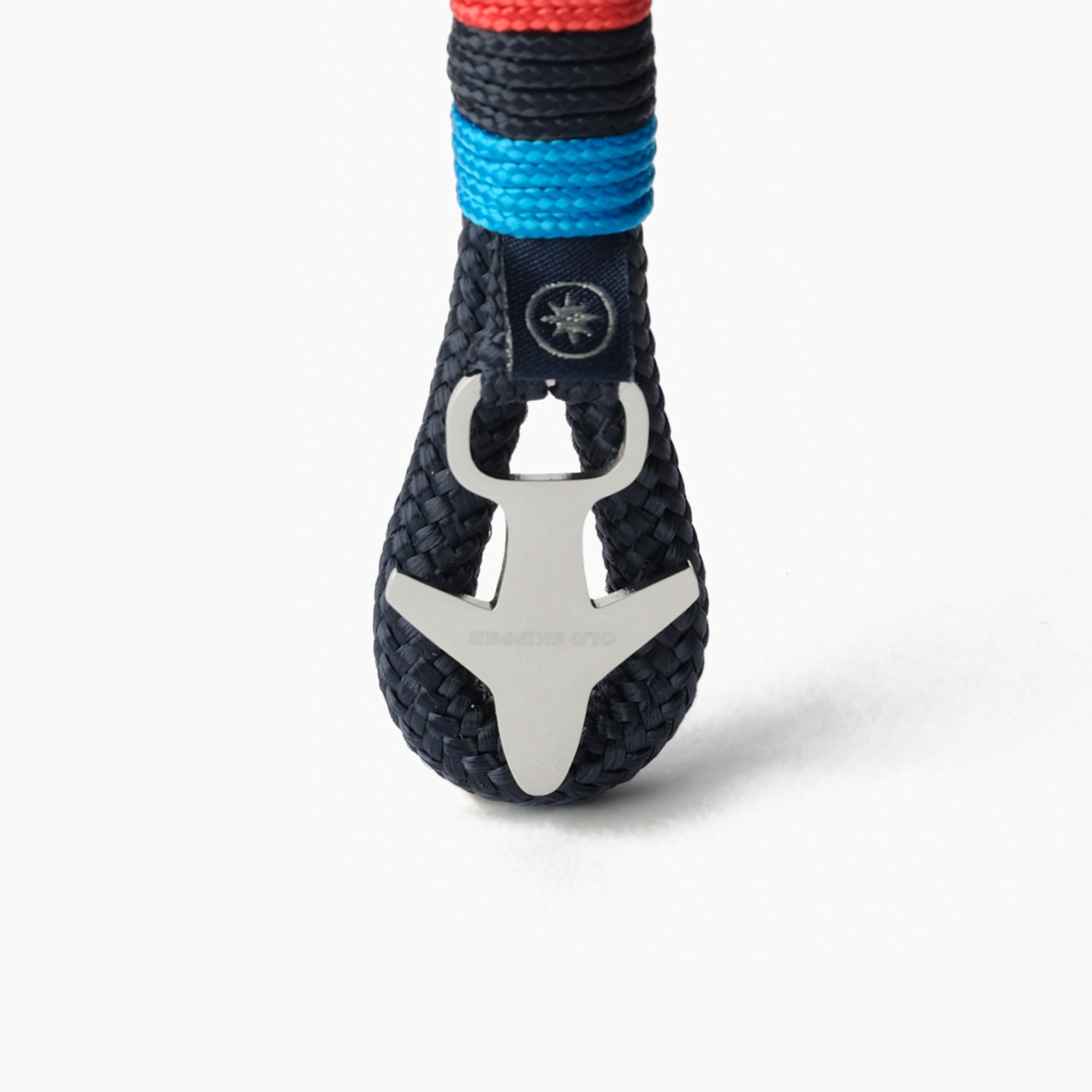 Breloc sfoara Old Skipper Seafarer tricolor cu roata