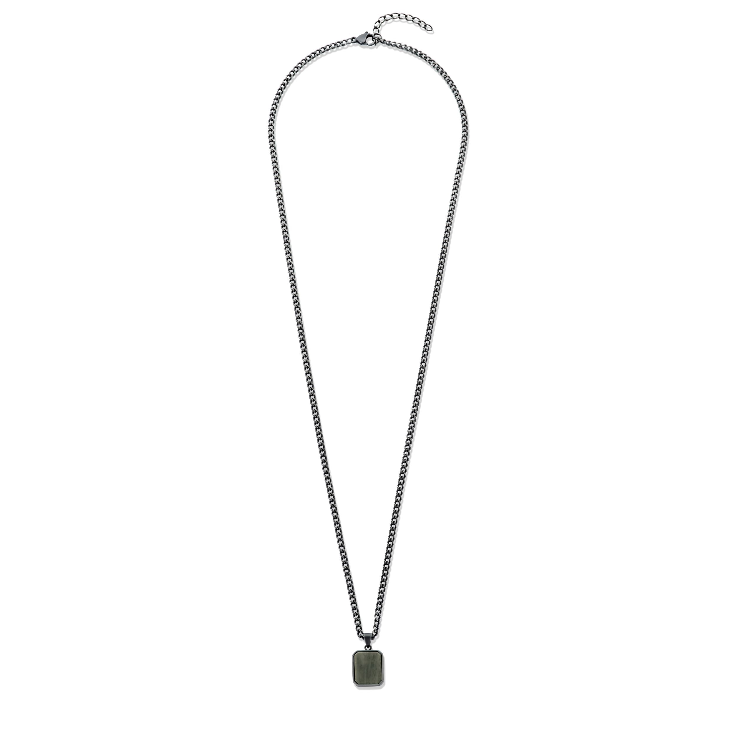Frank 1967 Natural Stone Pendant colier piatra naturala