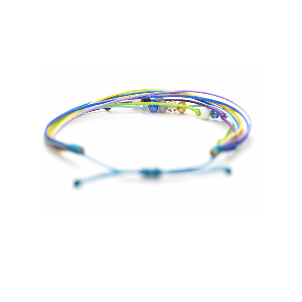 CrisFeather Colorful brățară damă multicolor waterproof