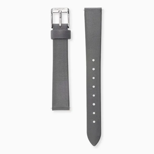 Engelsrufer Nubuk curea ceas piele gri închis 14 mm