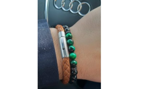 Dualstax Piele No 9 bratara piele maro 6mm