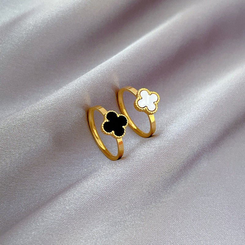 Rafini Flowers inel placat aur 18K mărimi 7-8