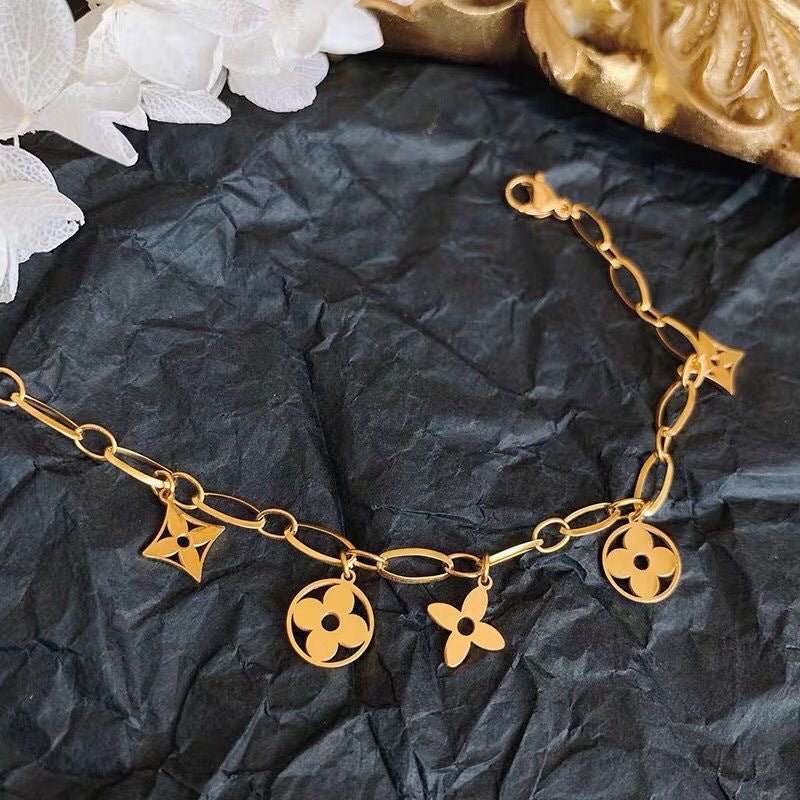 Rafini Stylish Gold bratara placata aur reglabila