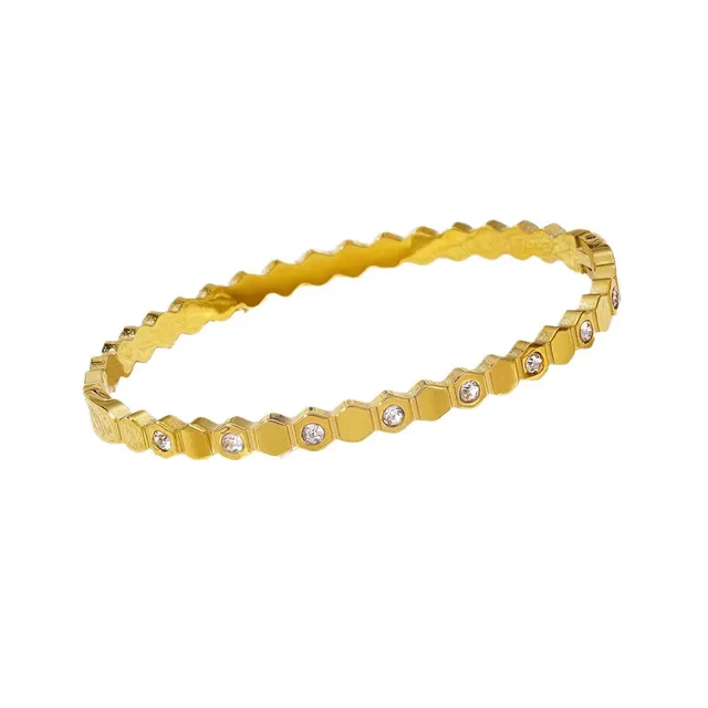 Rafini Hexa Gold bratara aur 18k reglabila