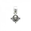 Dualstax Iisus si Cruce colier argint 925 lant 60cm
