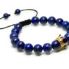 Dualstax No.6 bratara lapis lazuli albastra reglabila