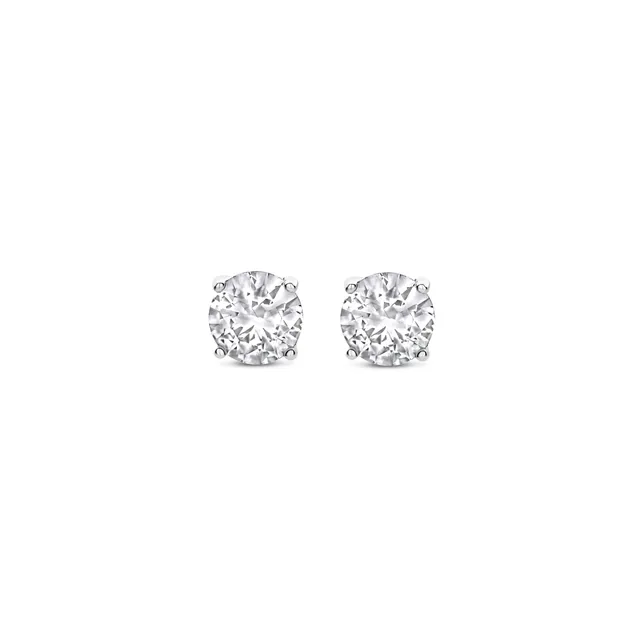 Frank 1967 cercei zirconia rotunzi otel 4 mm